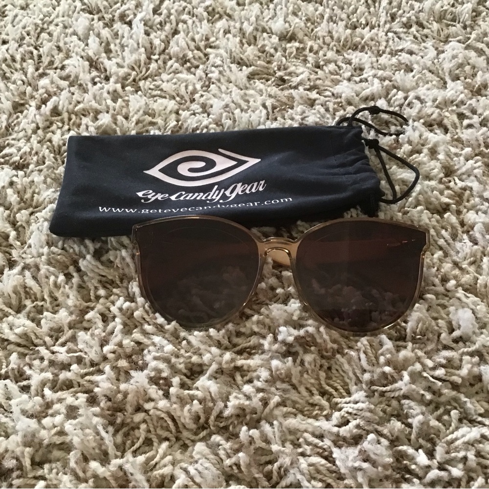 eye candy gear Women’s Brown Tinted Sunglasses